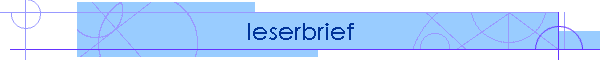 leserbrief