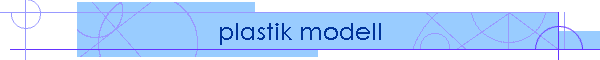 plastik modell